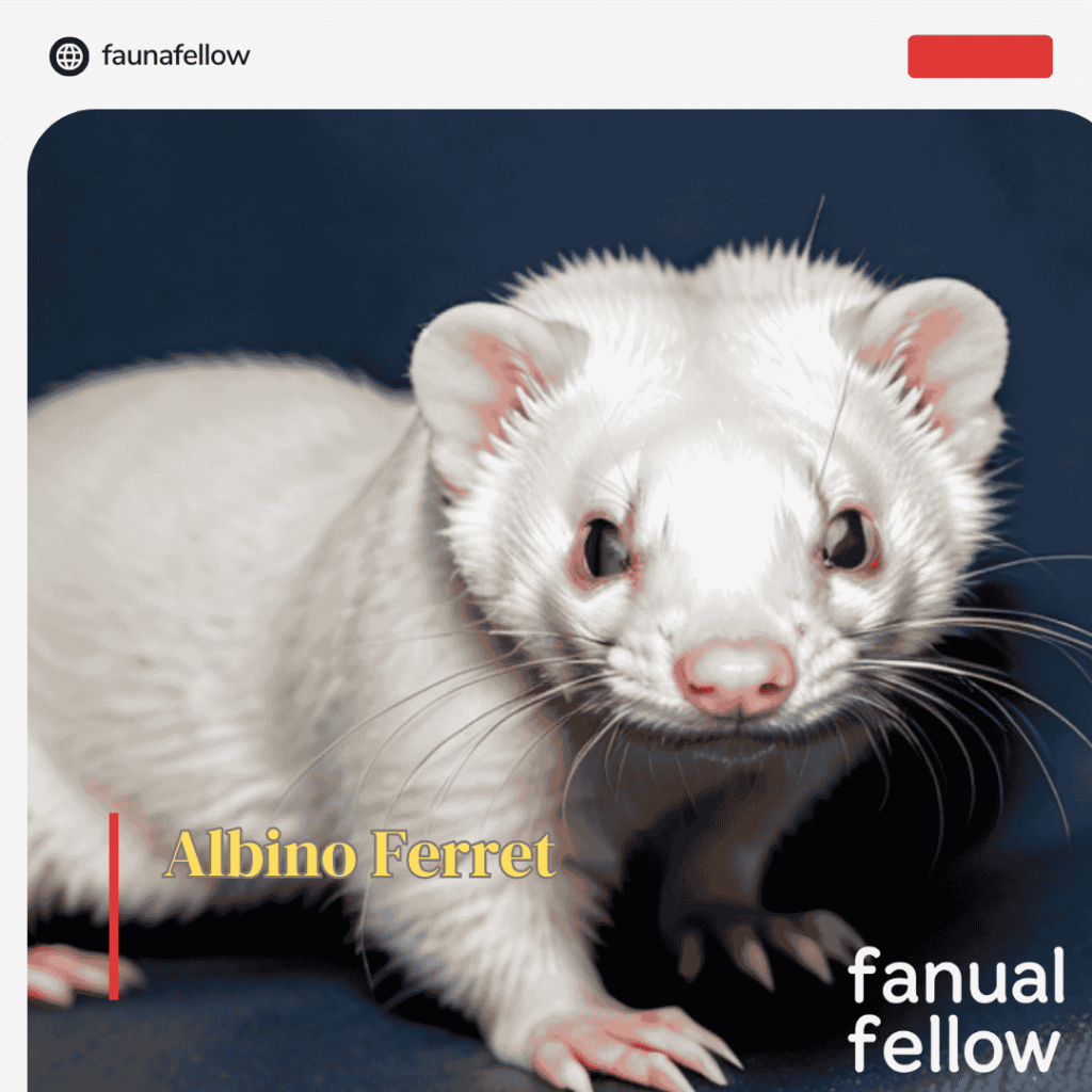 Albino Ferret