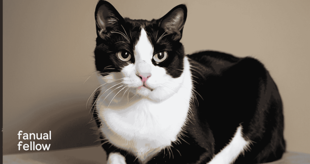 Black & White Tuxedo Cat