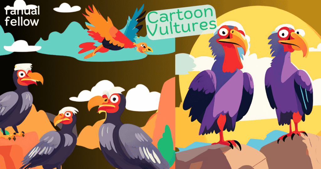 Cartoon Vultures Names bb