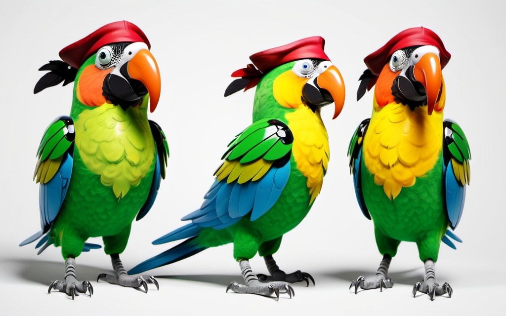 Pirate-Inspired Parrot names