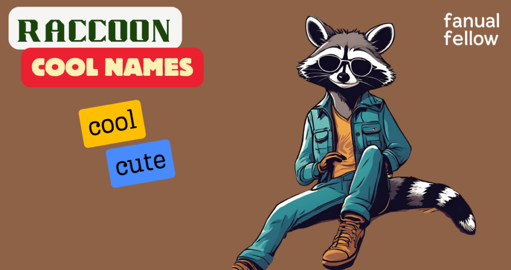 Racoon cool names