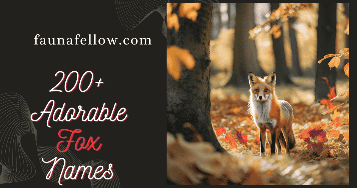 200+ Adorable Fox Names