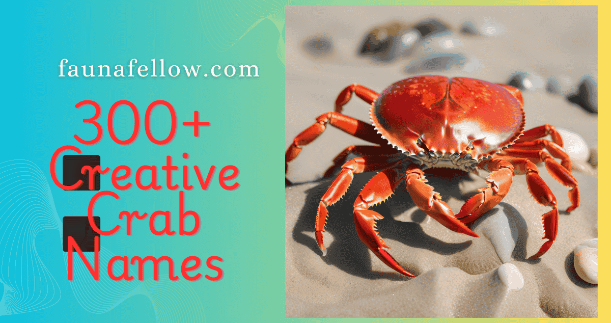 "300+ Creative Crab Names