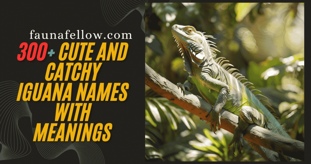 300+ Cute And Catchy Iguana Names With meanings