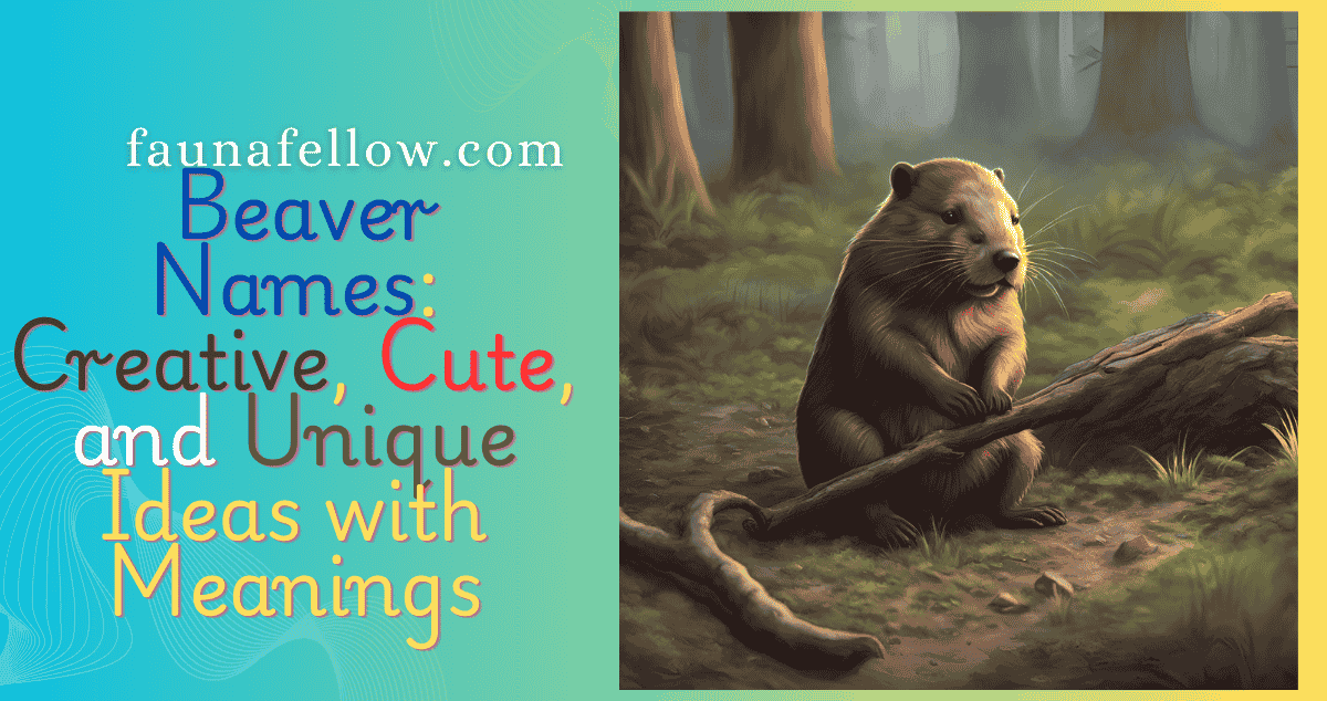 Beaver Names: Creative, Cute, and Unique Ideas with Meanings