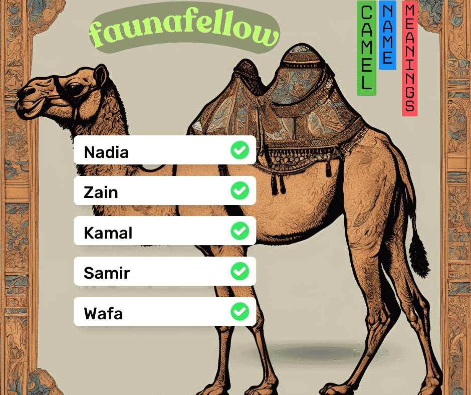 CAMEL NAMES WITH MEANING