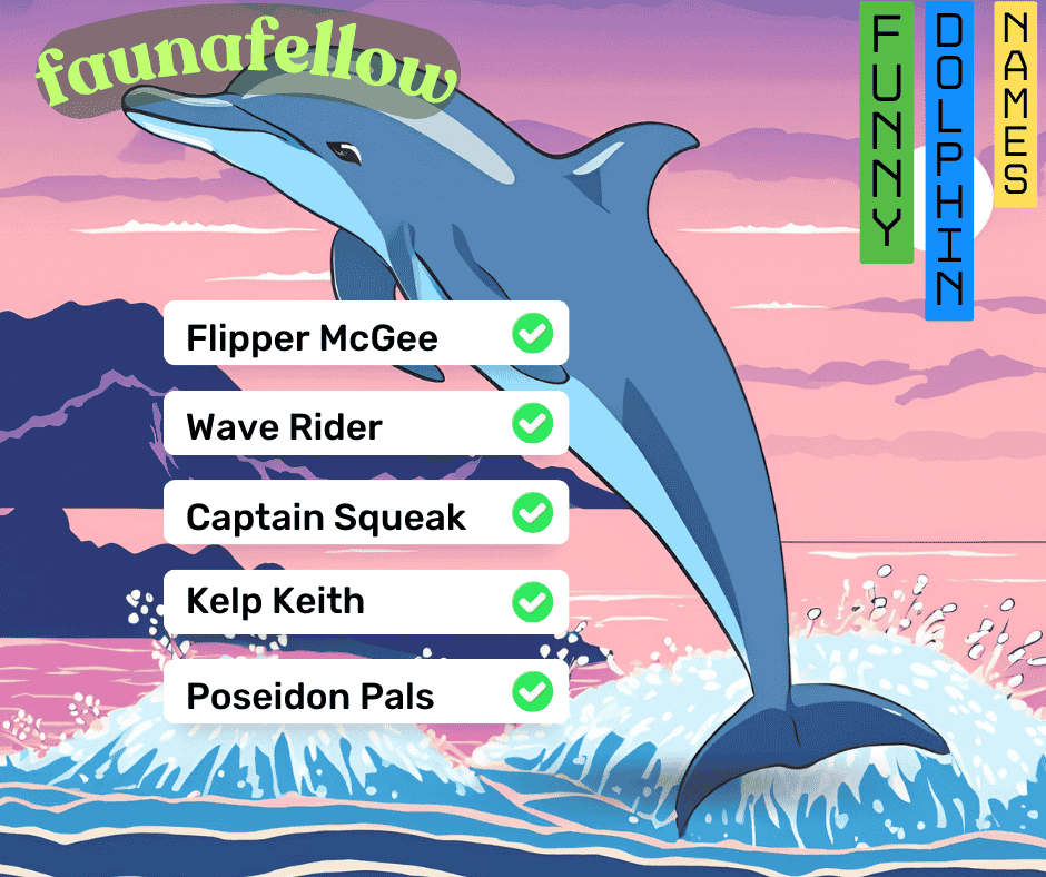 Funny dolphin names