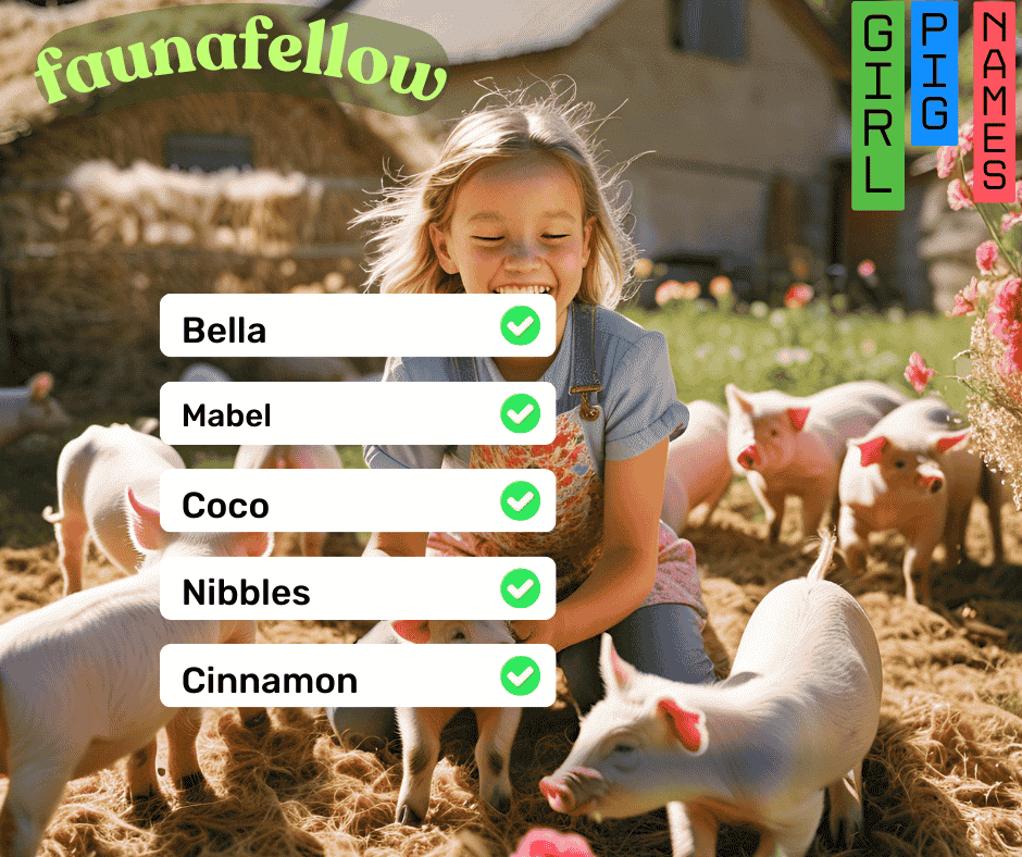 girl pig names