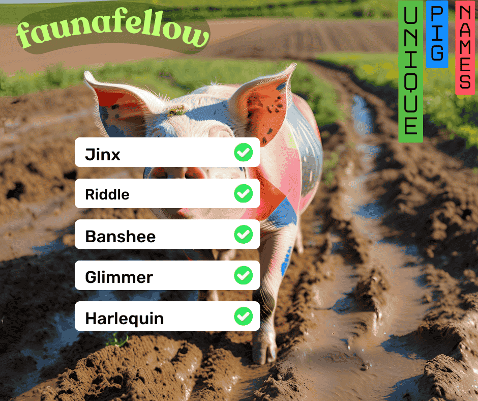 Unique pig names