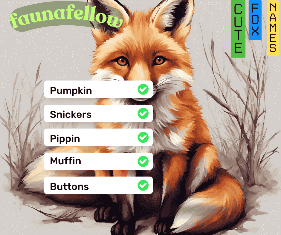 cute fox names